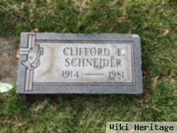 Clifford E. Schneider