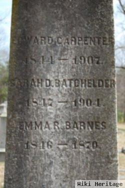 Emma R Barnes Carpenter