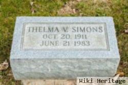 Thelma V. Ettinger Simons