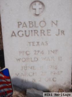 Pablo N Aguirre, Jr