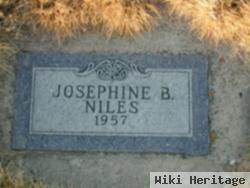 Edythe Josephine "josie" Blackstone Niles