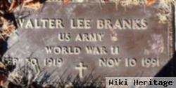 Walter Lee Branks