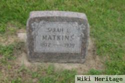 Sarah E Matkins