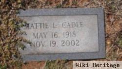 Mattie L Cadle