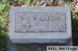 Jon W Carson