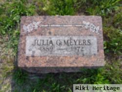 Julia G Meyers