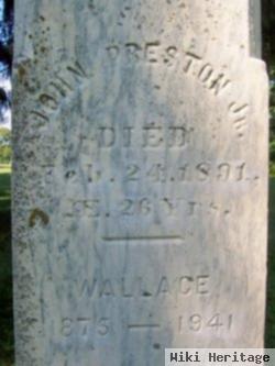 Wallace H Preston