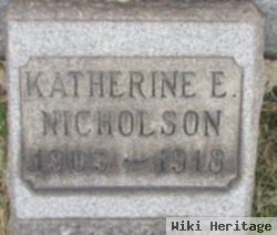 Katherine E Nicholson