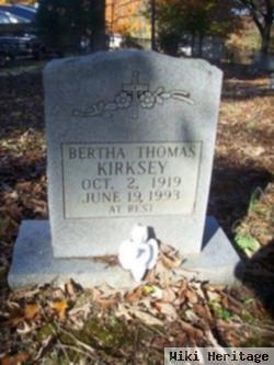 Bertha Thomas Chandler Kirksey