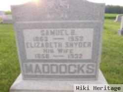 Mrs Elizabeth R Snyder Maddocks