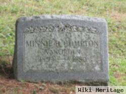 Minnie B. Compton Vanorden