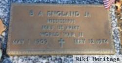 Maj B. A. England, Jr