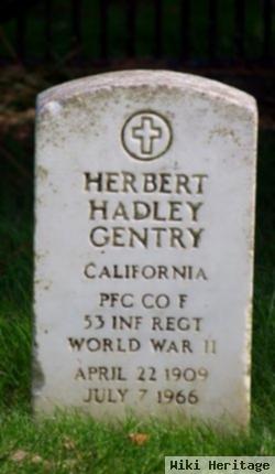 Herbert Hadley Gentry