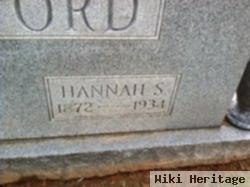 Hannah Sparks Stafford