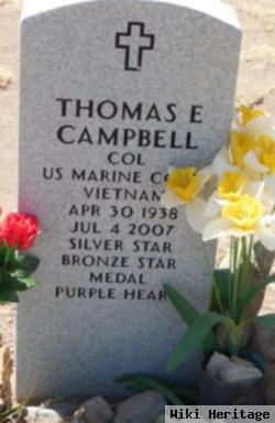 Col Thomas E. Campbell