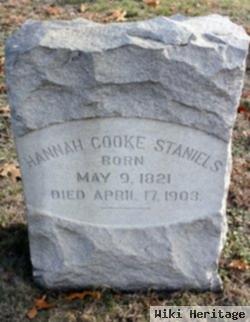 Hannah Cooke Medbury Staniels