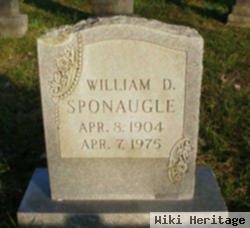 William D Sponaugle