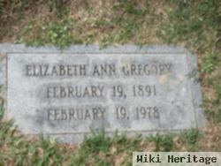 Elizabeth A. Gregory