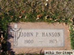 John P "jack" Hanson