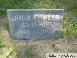 Julia C Fowler Guthrie