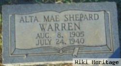 Alta Mae Shepard Warren