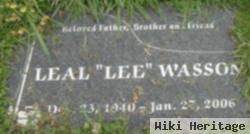 Leal "lee" Wasson