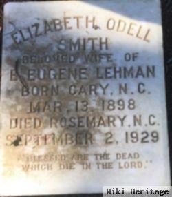 Elizabeth Smith Lehman