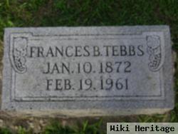 Frances B. Tebbs