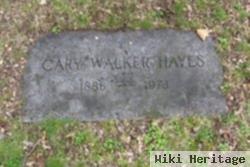 Cary Walker Hayes