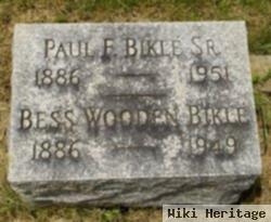 Capt Paul F Bikle, Sr