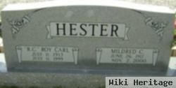 Roy Carl "r. C." Hester