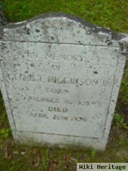 George Higginson, Jr