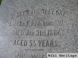 Cpt Joseph M. Holbrook