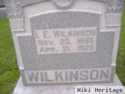Isaac Ellsworth "eliza" Wilkinson