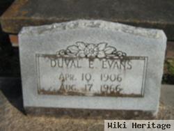 Duval E. Evans