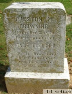 Preston M. Browning