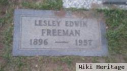 Leslie Edwin "les" Freeman