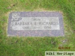 Barbara E Richards