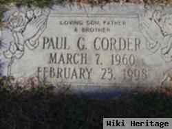 Paul G Corder