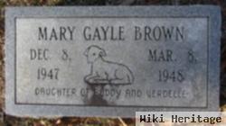 Mary Gayle Brown