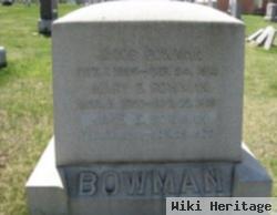 Jane E Bowman