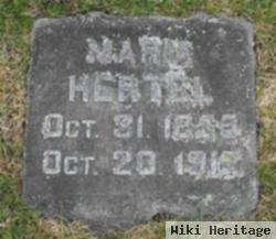 Maria "mary" Mirsberger Hertel