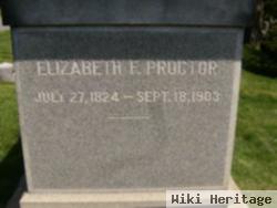 Elizabeth F Proctor