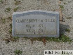 Claude Bowen Wheeler