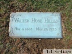 Walter Hoge Hilles