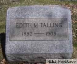 Edith M Mathews Talling