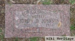 Georgia D. Johnson