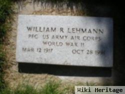 William R Lehmann