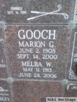 Marion G Gooch