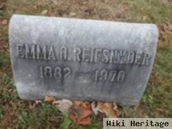 Emma O. Reifsnyder